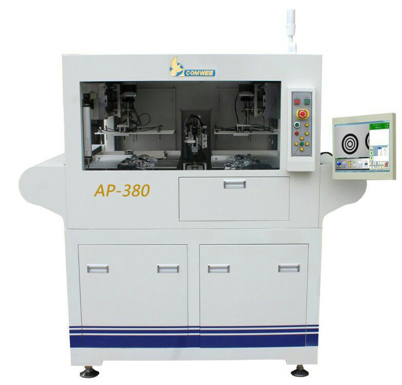 AP-380 視覺對位全自動上下料定位孔高速沖孔機機台