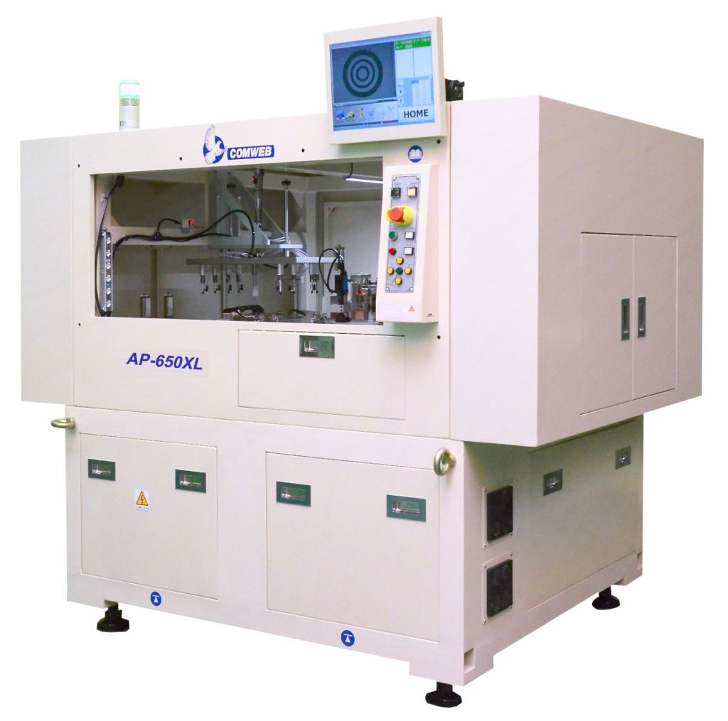 AP-650XL 視覺對位全自動上下料定位孔高速沖孔機機台